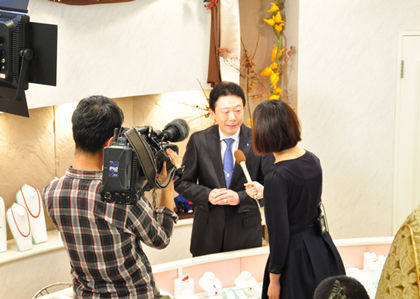 NHK ニュースウォッチ９　インタビュー