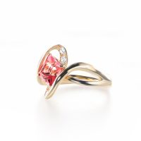 ロードクロサイト(rhodochrosite)のリング 03